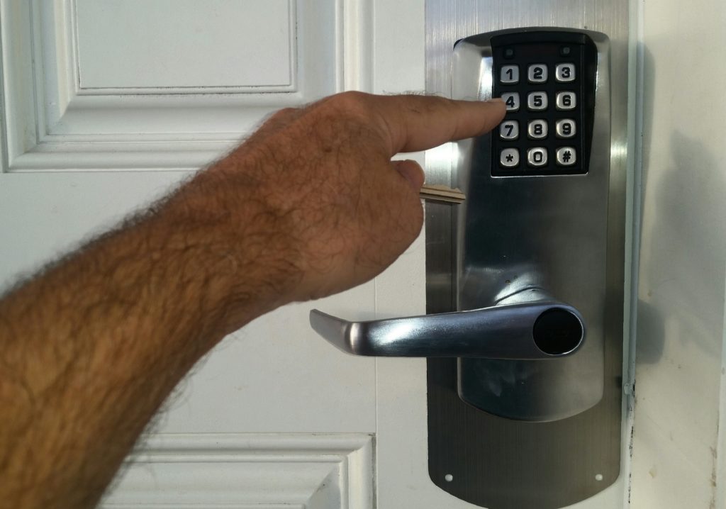 push-button-lock