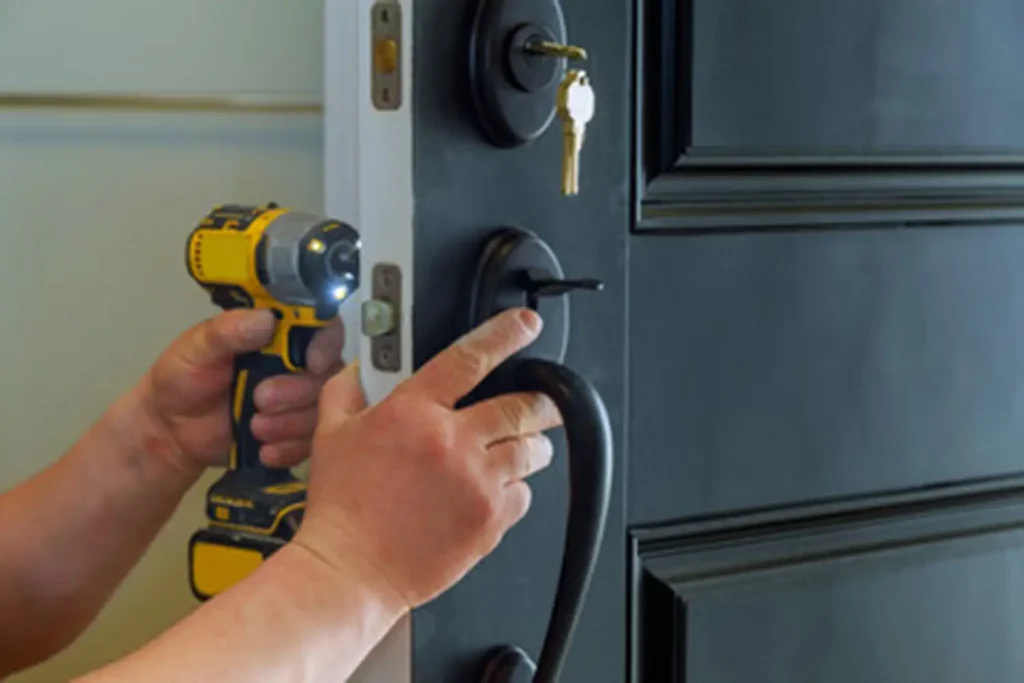 rekeying a entrance door