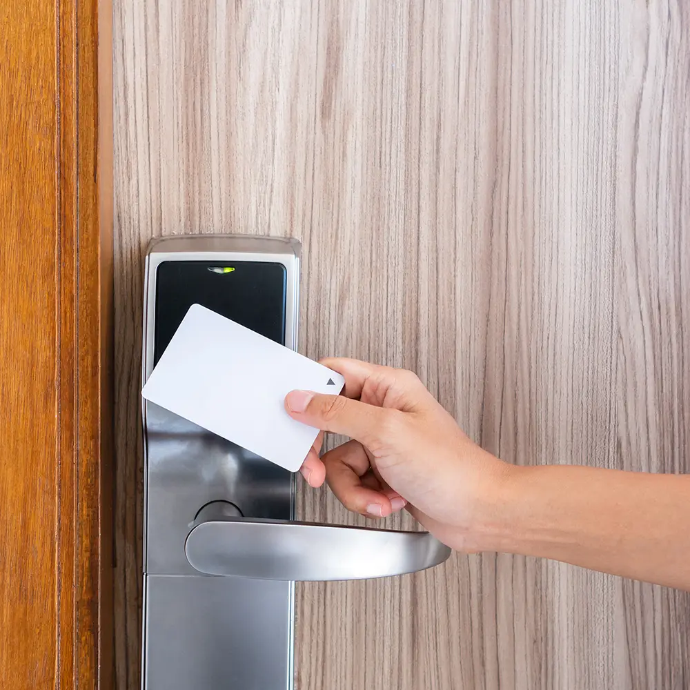 master-key using a key card