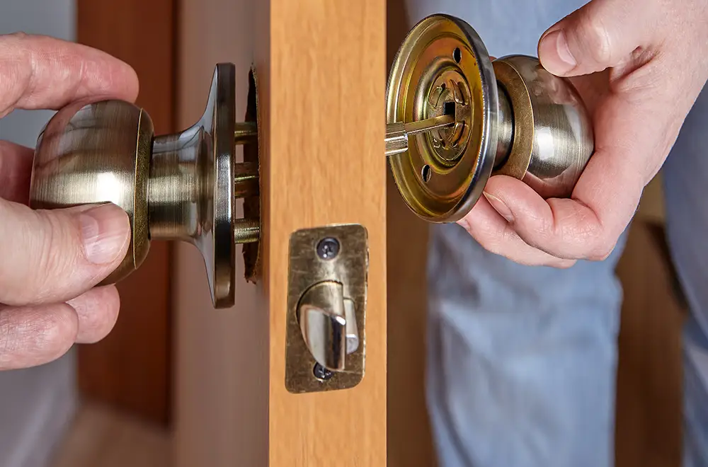 installing a deadbolt